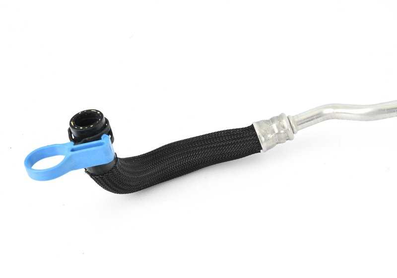 Tubo de retorno del refrigerante del turbo OEM 11538687745 para BMW F45, F46, F48, F39 y MINI F55, F56, F57, F54, F60. Original BMW/MINI.
