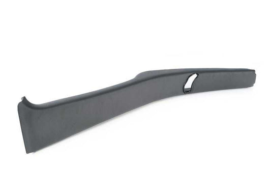 Carcasa columna central derecha OEM 51431875448 para BMW E24. Color antracita. Pieza interior original BMW.