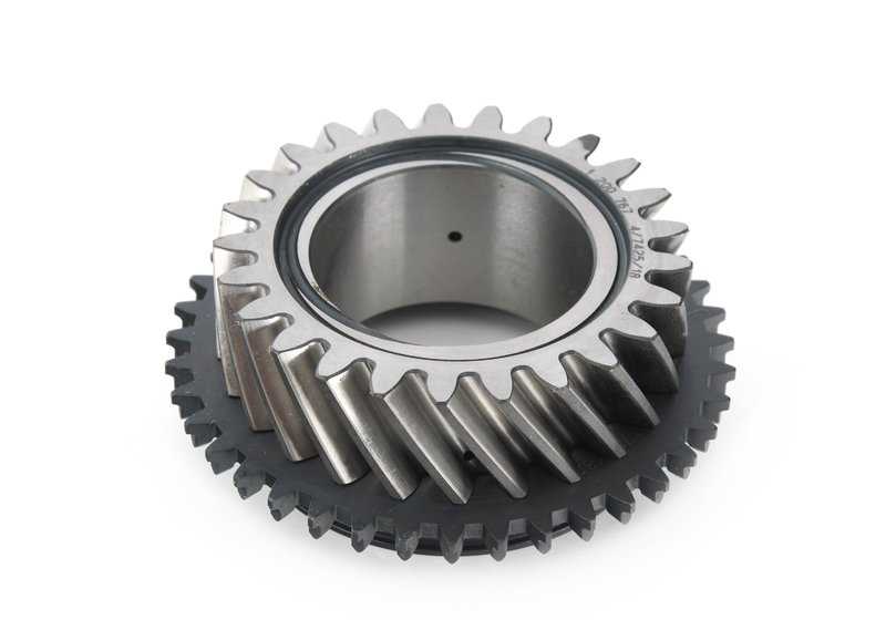 Engranaje 3ª marcha OEM 23221200767 para BMW E12, 114, 1600, 1602, 2002, 2002ti. Compatible con motores M10 y caja manual Getrag 235. Original BMW.