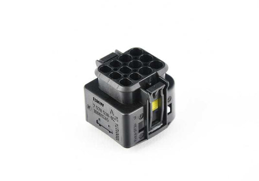OEM housing connector 12527578538 for BMW E82, E88, E90, E91, E92, E93, F07, F10, F11, F18, F12, F13, F01, F02, E84, F25, E70, E71. Original BMW.