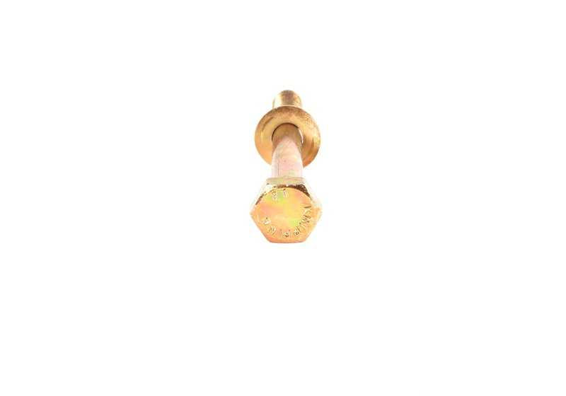 Tornillo hexagonal con arandela OEM 07119912343 para BMW E36, E34, E39, E24, E32, Z3. Original BMW.