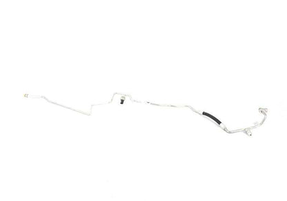Tubo de alta presión A/A OEM 64509181857 para BMW E60, E61. Conecta condensador y evaporador. Repuesto original BMW.