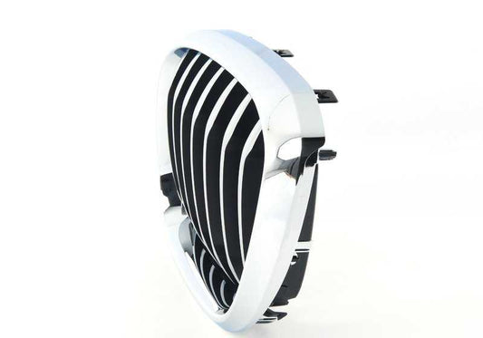 Rejilla embellecedora frontal izquierda OEM 51137464919 para BMW G01 y G02 {modelos: X3, X4}. Original BMW.