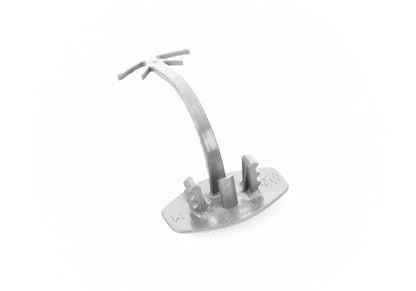 GRAY Emblem OEM 51417066502 for BMW Z4 E85 and E86 (all models: 2.0i, 2.2i, 2.5i). Original BMW piece. Ideal to replace deteriorated badge in door panels.