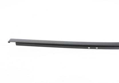 Front Left Door Upper Window Frame Trim for BMW E70, E70N (OEM 51337136953). Original BMW