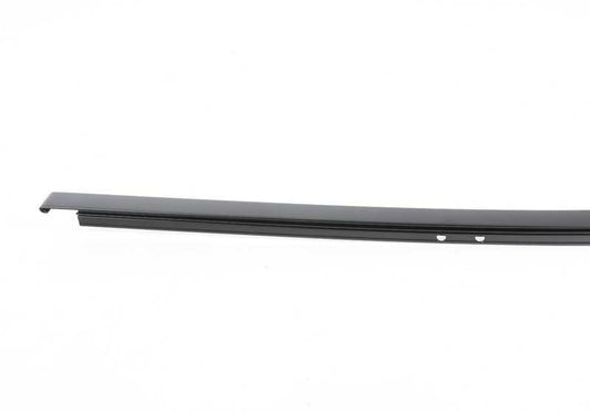 Front Left Door Upper Window Frame Trim for BMW E70, E70N (OEM 51337136953). Original BMW