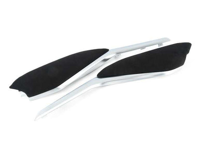 Juego de molduras interiores M Performance en carbono y Alcantara OEM 51955A271A3 para BMW 2er G42 (218i, 220d, 220i, 230i, M240i, M240i xDrive) y BMW 3er G20 (316d). Original BMW.