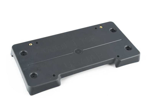 Soporte frontal para matrícula OEM 51119451172 para BMW X3 G01 y X4 G02. Compatible con versiones US/JAP. Original BMW.