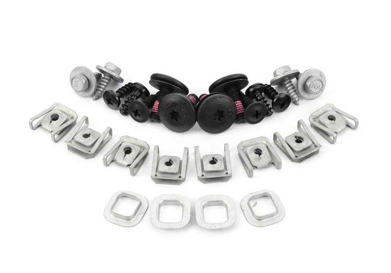 Kit de componentes de montagem do para-choque dianteiro para BMW E84 (OEM 51112410287). BMW original