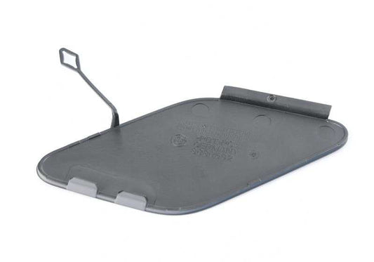 Cubierta de gancho de remolque imprimada frontal para BMW F90N (OEM 51118746626). Original BMW.