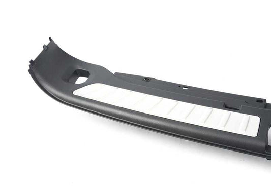Stainless Steel Boot Sill Trim for BMW F97, G01 (OEM 51487396611). Original BMW.