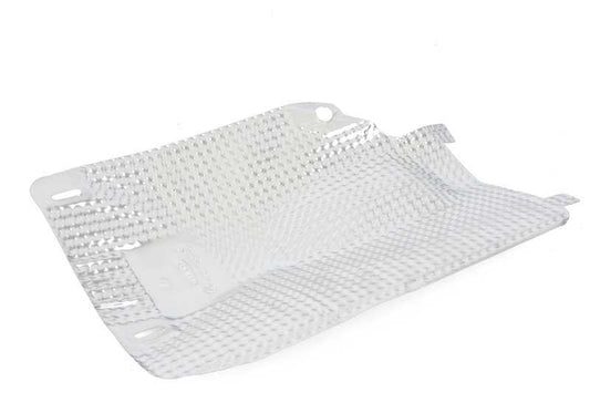 Aislante térmico paso de rueda trasero OEM 51488203779 para BMW E39 (todos los modelos: 520d, 520i, etc.). Original BMW.