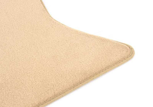 Velvet mat Beige venesto OEM 51477230452 for BMW F10, F10N, F11, F11N, F18N. Original BMW.