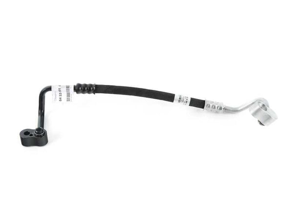 Tubería de alta presión condensador-secador OEM 64538391432 para BMW E36 y Z3. Original BMW.