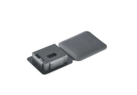 Os Embels Black cobrem OEM 51442257348 para BMW 3 E36 Series (Dachhimmel / Haltegriff, Hardtop). BMW original.