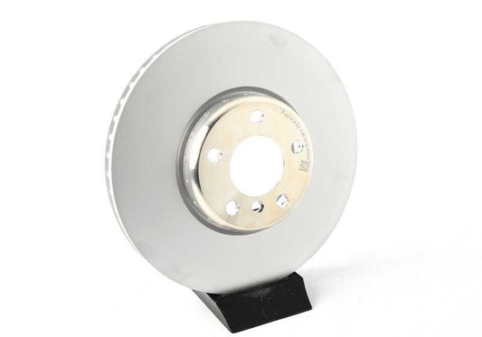 Disco de freno ventilado delantero derecho OEM 34116898730 para BMW F07, F10, F11, F06, F12, F13, F01, F02... y más. Original BMW.
