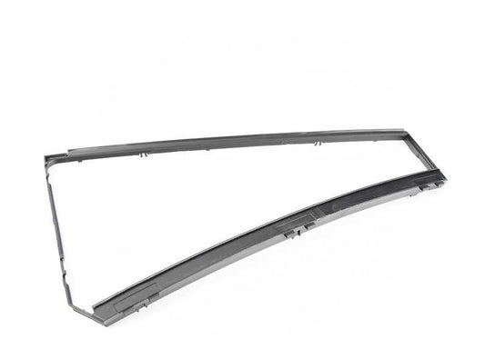 Junta / Goma ventanilla trasera izquierda OEM 51348194767 para BMW E46 (316i, 318d) con variaciones en motor y transmisión. Original BMW.