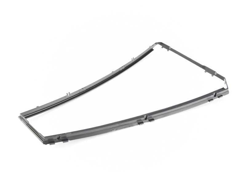 Junta / Goma ventanilla trasera izquierda OEM 51348194767 para BMW E46 (316i, 318d) con variaciones en motor y transmisión. Original BMW.