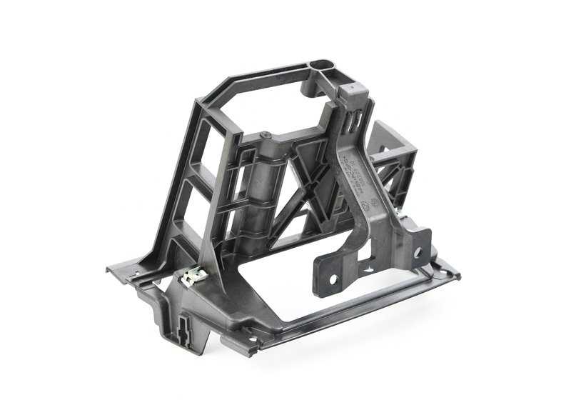 Soporte funcional salpicadero OEM 51457075394 para BMW E90, E90N, E91, E91N, E92, E92N, E93, E93N. Pieza original BMW.