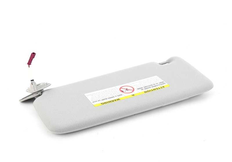 Visera para Maquillaje con Luz derecha para BMW Serie 5 E39, Serie 7 E38 (OEM 51168237108). Original BMW