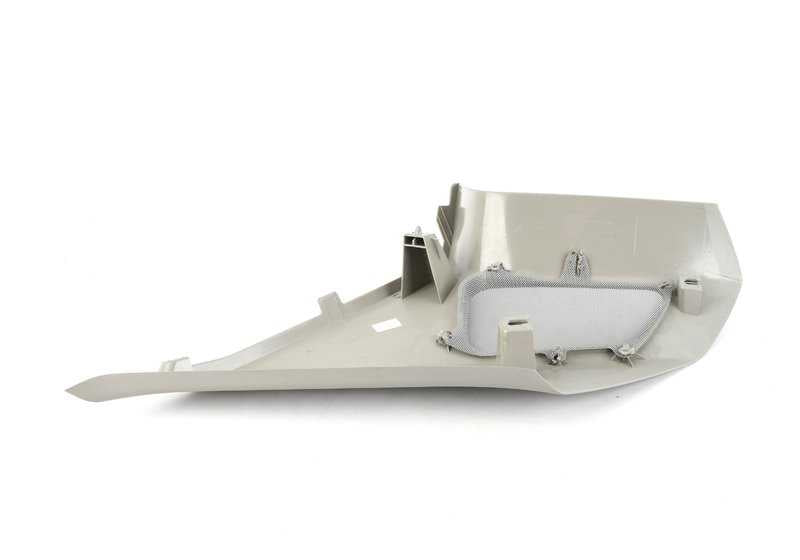 Embellecedor pilar D izquierdo color gris OEM 51436955501 para BMW X5 E70 (todos los modelos: 3.0d, 3.0sd, 3.0si, 4.8i, xDrive30d). Original BMW.