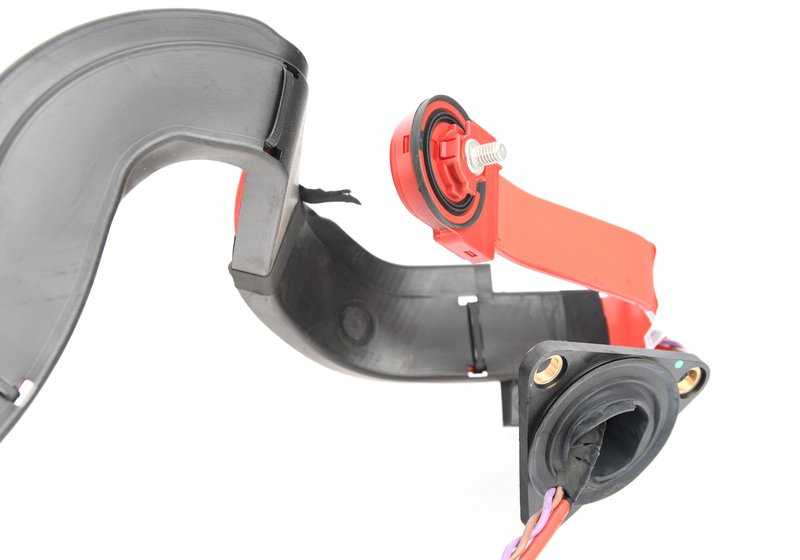 Cable de batería positivo bajo suelo OEM 61129348288 para BMW F10, F10N, F11, F11N, F06. Original BMW.