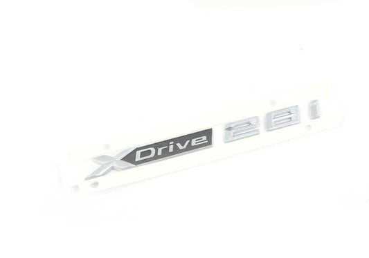 Emblema "X Drive 28i" OEM 51147452538 para BMW F48. Original BMW.