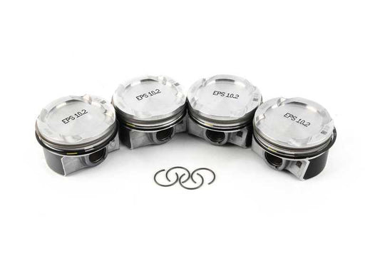 Juego de pistones OEM 11259468869 para BMW F20, F21, F22, F23, F30, F31, F32, F33, F34, F36, F39, F45, F48, F54, F56, F57, F60, G01, G02, G11, G12, G30, G31, G32. Original BMW.
