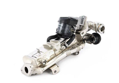 Exhaust Gas Cooler (EGR) OEM 11717823210 for BMW F20, F21, F22, E90, E91, E92, F30, F31, F34, F32, F33, F36, F07, F10, F11, F06, F12, F13, F01, F02, E84, F25, F26, E70, F15, E71, F16. Genuine BMW.