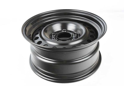 Llanta de acero estilo clásico OEM 36111180733 para BMW E34, E32. Compatible con varios tamaños 14", 15", 16". Ideal como repuesto o sustitución. Original BMW.