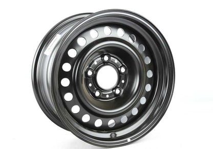 Llanta de acero estilo clásico OEM 36111180733 para BMW E34, E32. Compatible con varios tamaños 14", 15", 16". Ideal como repuesto o sustitución. Original BMW.