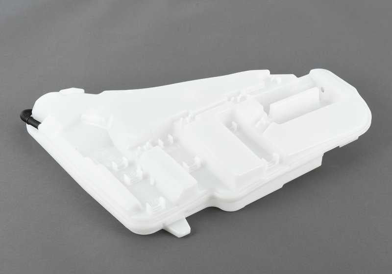 Windshield washer fluid reservoir for BMW 5 Series F07, F10, F18 (OEM 61667269668). Original BMW