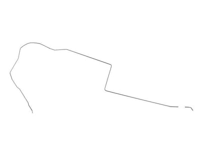 Tubería de avance de combustible OEM 16121179604 para BMW E34. Original BMW.