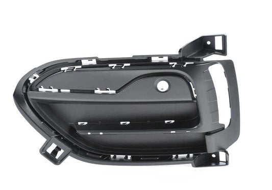 Rejilla lateral izquierda cerrada OEM 51117336511 para BMW X6 F16 {xDrive28i, xDrive30d, xDrive35i, xDrive40d, xDrive50i}. Original BMW.