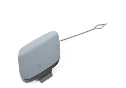 Tapa trasera gancho de remolque imprimada OEM 51125A24405 para BMW X1 F48. Original BMW.