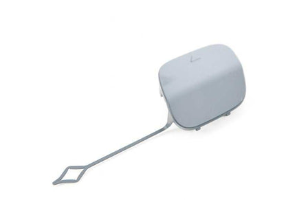 Tapa trasera gancho de remolque imprimada OEM 51125A24405 para BMW X1 F48. Original BMW.