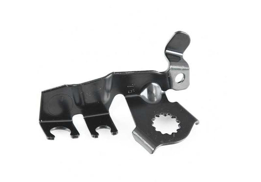 Soporte izquierdo para latiguillo de freno OEM 41007284095 para BMW F20, F20N, F21, F21N, F22, F22N, F23, F23N, F87, F87N, F30, F30N, F31, F31N, F34, F34N, F35, F35N, F80, F80N, F32, F32N, F33, F33N, F36, F36N, F82, F82N, F83, F83N. Original BMW.