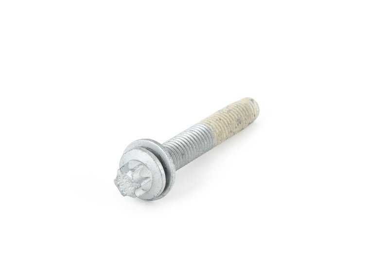 Tornillo torx OEM 33306854285 para BMW i5 G60 y G61 {todos los modelos: eDrive, M60 xDrive} año 2023 en adelante. Pieza original BMW. Ideal para montaje en estabilizador trasero.