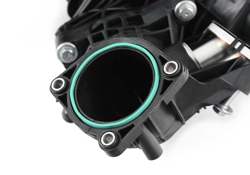 Conducto de admisión con mariposa OEM 11617811909 para BMW F30, F31, F34, F32, F33, F36, F07, F10, F11, F06, F12, F13, F01, F02, F25, F26, F15, F16. Original BMW.