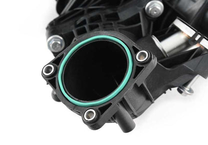 Conducto de admisión con mariposa OEM 11617811909 para BMW F30, F31, F34, F32, F33, F36, F07, F10, F11, F06, F12, F13, F01, F02, F25, F26, F15, F16. Original BMW.