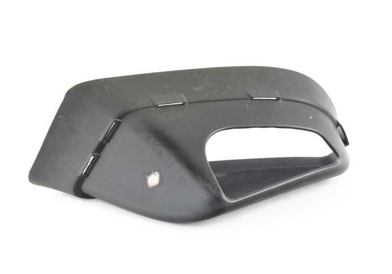 Conducto de aire derecho delantero OEM 51742147270 para BMW E90, E90N, E91, E91N. Pieza del kit aerodinámico BMW Performance. Original BMW.