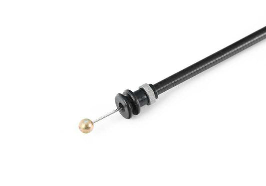 Cable Bowden apertura capó OEM 51231970587 para BMW E31. Original BMW.