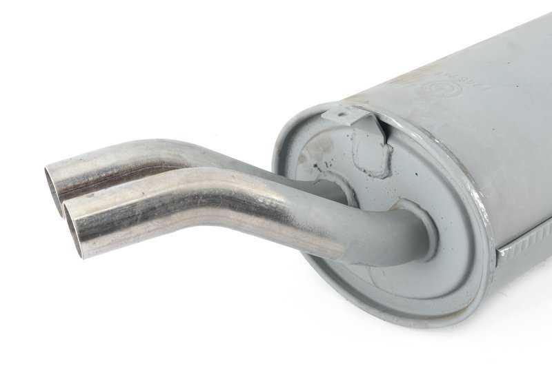 Silenzio posteriore OEM 18121246747 per BMW E23 {733i} Tutti i modelli compatibili tra il 1977 e il 1984. BMW originale.