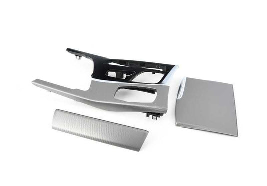 Embellecador Central Conseo Alu Carbon para BMW 5 F90 Series (OEM 51168069341). BMW original.