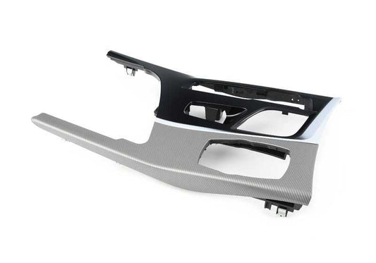 Embellecador Central Conseo Alu Carbon para BMW 5 F90 Series (OEM 51168069341). BMW original.