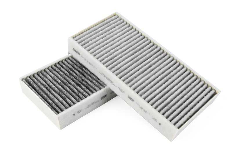 Filtre de particules fins pour BMW F40, F52, F44, F45, F46, I01, X1, X2, Mini F54, F55, F56, F57, F60 (OEM 64316835406). BMW d'origine
