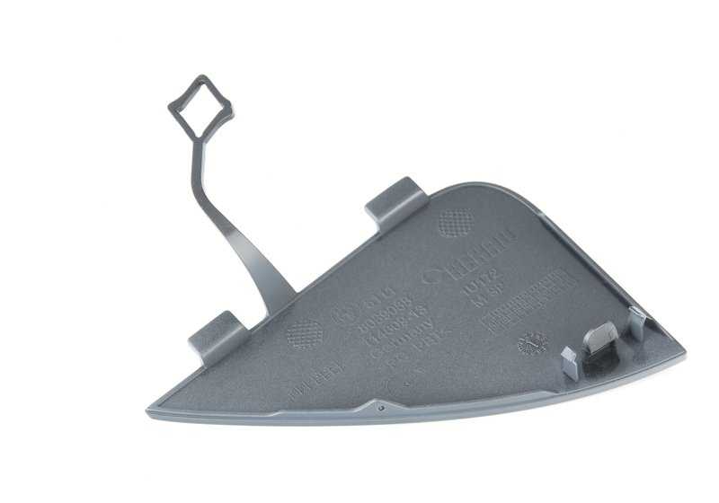 Tapa gancho remolque delantera imprimada OEM 51118089905 para BMW X2 F39. Original BMW.