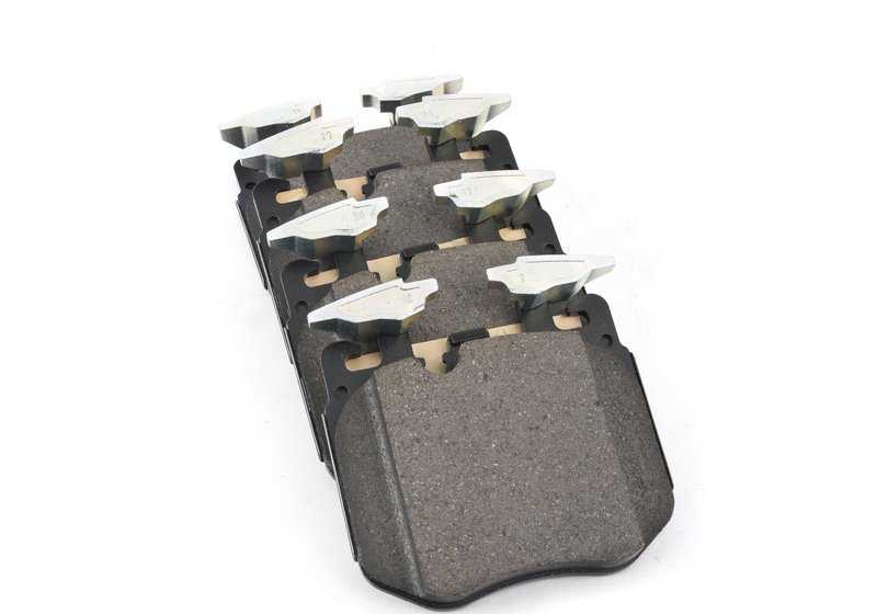 Kit de reparación de pastillas de freno sin amianto OEM 34116889585 para BMW G42, G20, G21, G22, G23, G26, G30, G31, G32, G11, G12, G14, G15, G16, G05, G18, G06, G07. Original BMW.