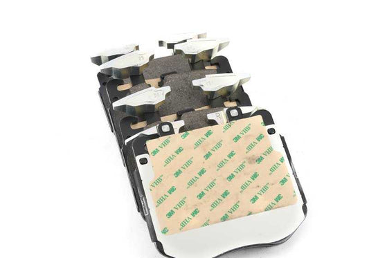 Kit de reparación de pastillas de freno sin amianto OEM 34116889585 para BMW G42, G20, G21, G22, G23, G26, G30, G31, G32, G11, G12, G14, G15, G16, G05, G18, G06, G07. Original BMW.