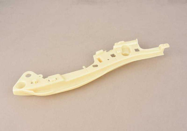 Guía de fijación del tapizado izquierdo OEM 52107165383 para BMW E70, E71, E72. Original BMW.
